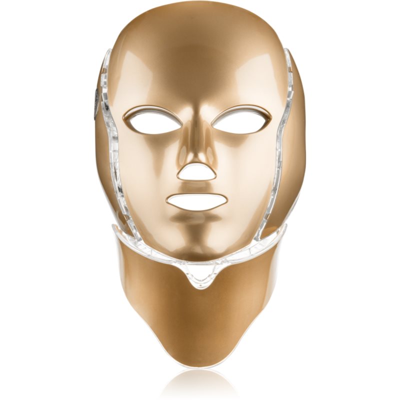 WEBHIDDENBRAND Zabieg LED maska na twarz i szyję złota LED Mask + Neck 7 s )Color LED Mask + Neck 7 s )Gold LED