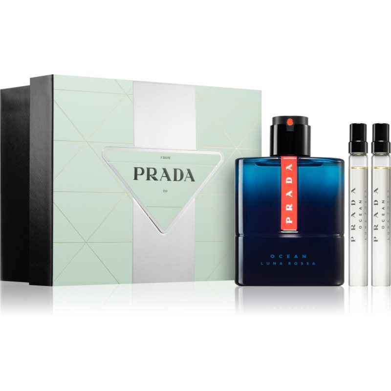 Zestaw kosmetyków Prada Luna Rossa Ocean Woda toaletowa 100 ml + 2 x 10 ml (3614274111965)