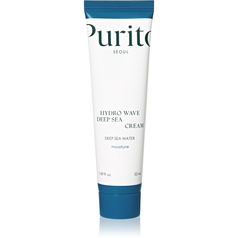 Purito Deep Sea Pure Water Cream - Wielozadaniowy krem nawilżający 50g Purito