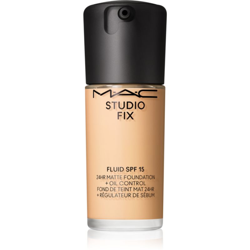 MAC Studio Fix Fluid SPF15 24HR Matte Foundation + Oil Control 30ml. NC15