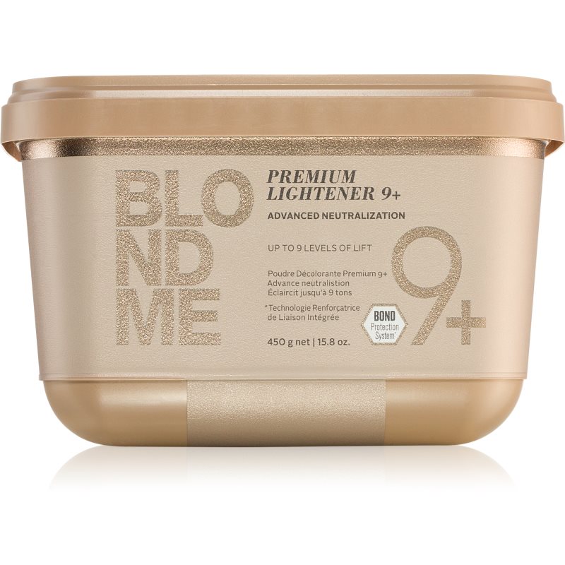 Schwarzkopf Professional Blondme Premium Lightener 9+ rozjaśniacz w proszku premium 9+ bezpyłowy 450 g