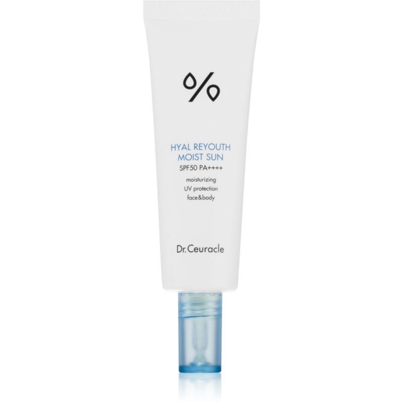 Dr. Ceuracle Hyal Reyouth Moist Sun Krem Nawilżający z Filtrem SPF50+ 50 ml