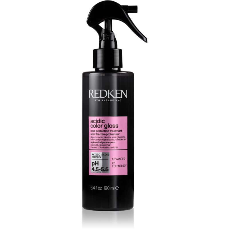 Redken Acidic Color Gloss, spray termoochronny bez spłukiwania do włosów farbowanych, 200ml