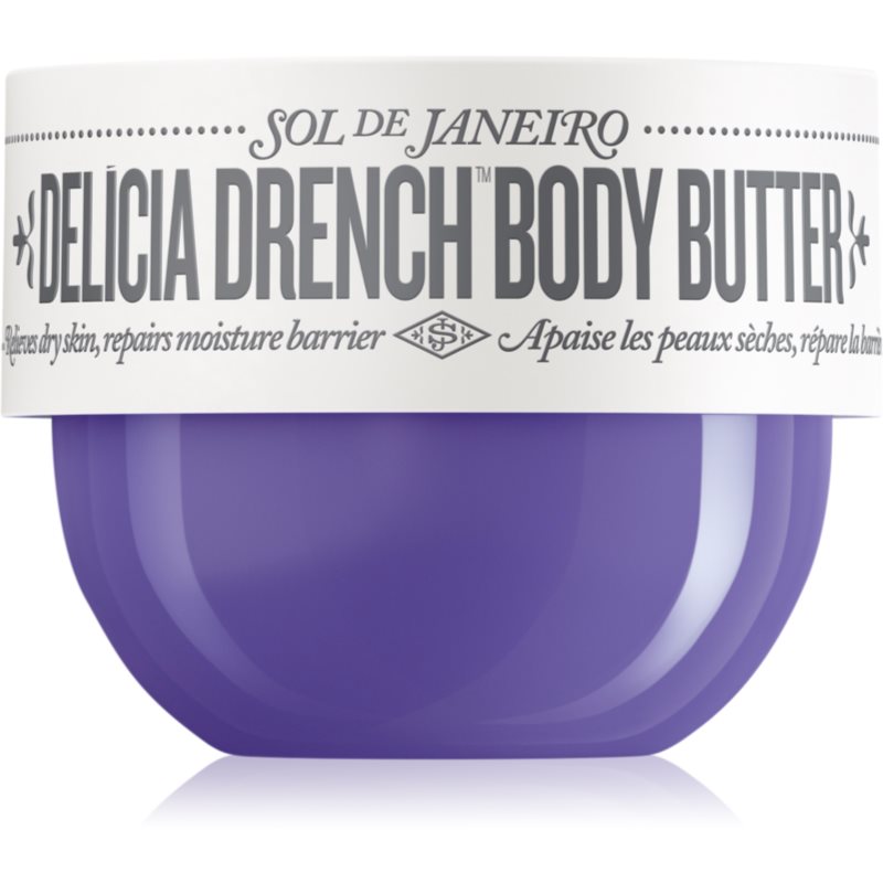 Sol de Janeiro Delicia Drench głęboko nawilżające masło do ciała do skóry suchej 75 ml