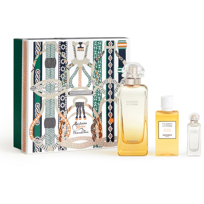 Hermes Un Jardin à Cythère Fantaisie d'Etriers Zestaw woda toaletowa 100 ml + woda toaletowa 7,5 ml + żel pod prysznic 40 ml