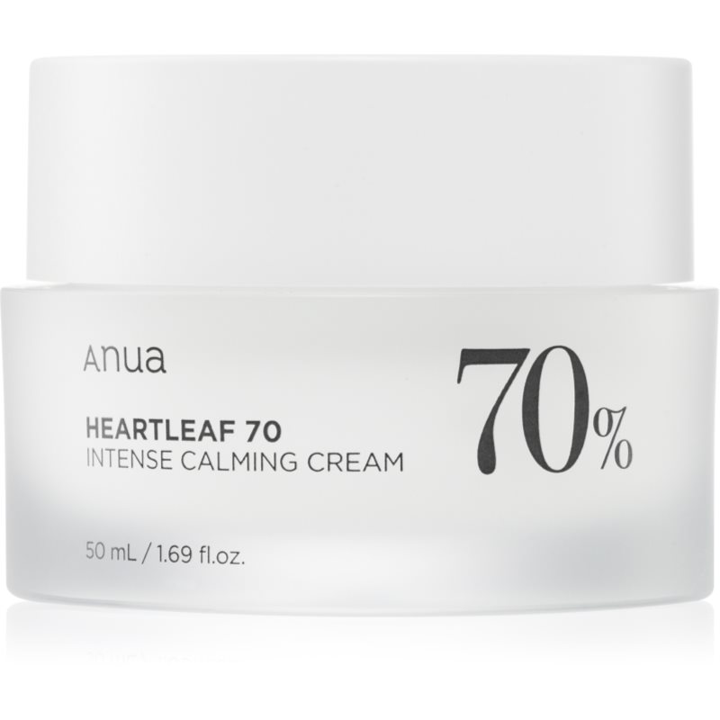 Anua Heartleaf 70% Intense Calming Cream, Krem Do Twarzy, 50ml