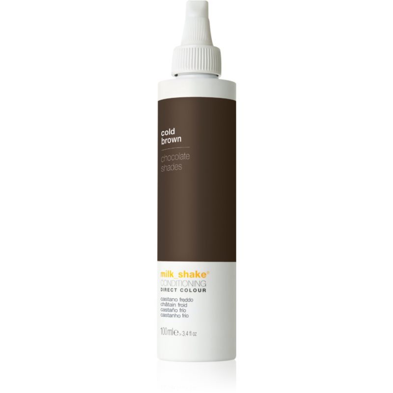 Milk Shake, Direct Colour, Odżywka koloryzująca Cold Brown, 100 ml