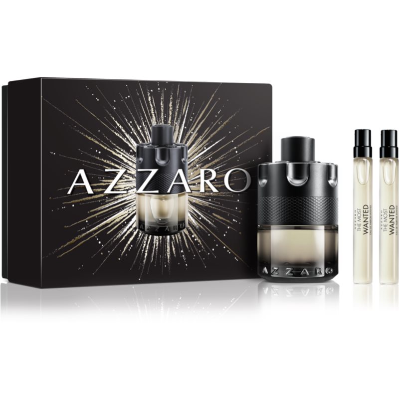 SET AZZARO The Most Wanted Intense EDT spray 100ml + MINIATURA EDT spray 2x10ml