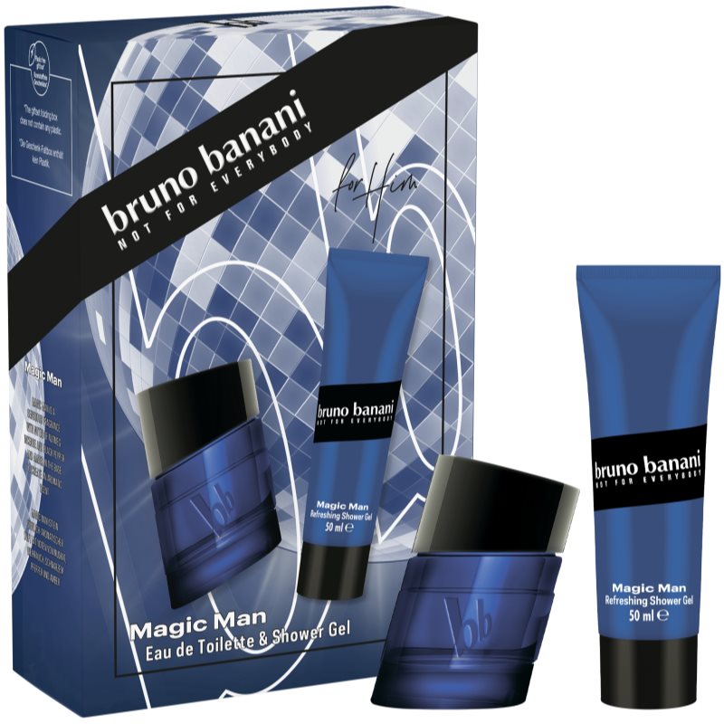 Bruno Banani Magic Man Zestaw woda toaletowa 30 ml + żel pod prysznic 50 ml