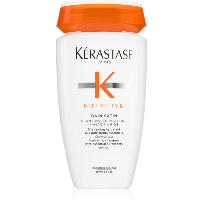 Kerastase Nutritive Satin, kąpiel, szampon odżywczy do włosów cienkich i normalnych, 250ml