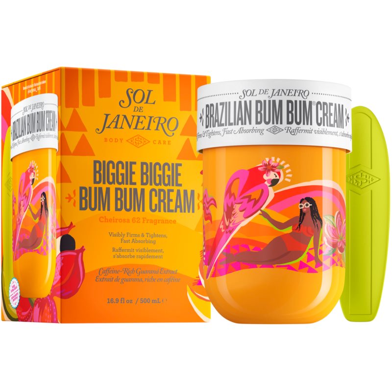 Sol de Janeiro Biggie Biggie Brazilian Bum Bum Cream ujędrniający krem do ciała edycja limitowana 500 ml