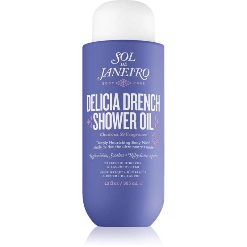 Sol de Janeiro Delicia Drench zmiękczający olejek pod prysznic 385 ml