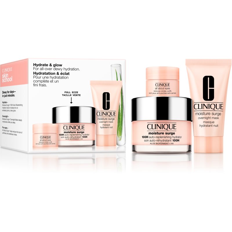 Clinique Hydrate & Glow Set zestaw upominkowy intensywnie nawilżający