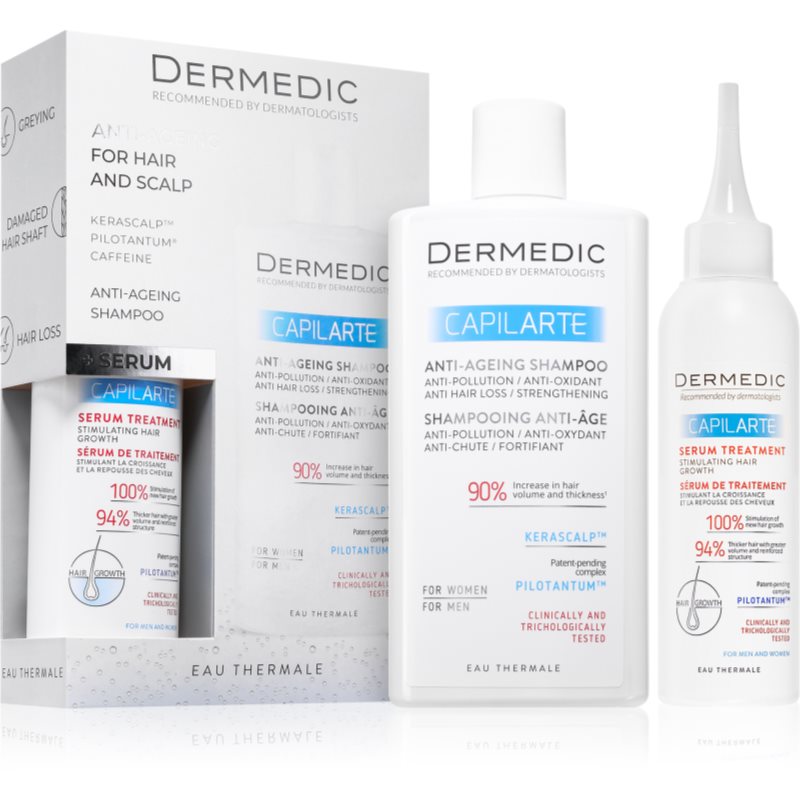 Dermedic Zestaw Capilarte Anti-Ageing Serum-kuracja + Szampon