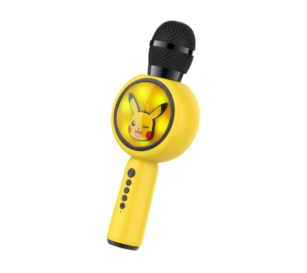 OTL Technologies Pokémon Pikachu PopSing LED Light Up Wireless Karaoke 5W Żółty