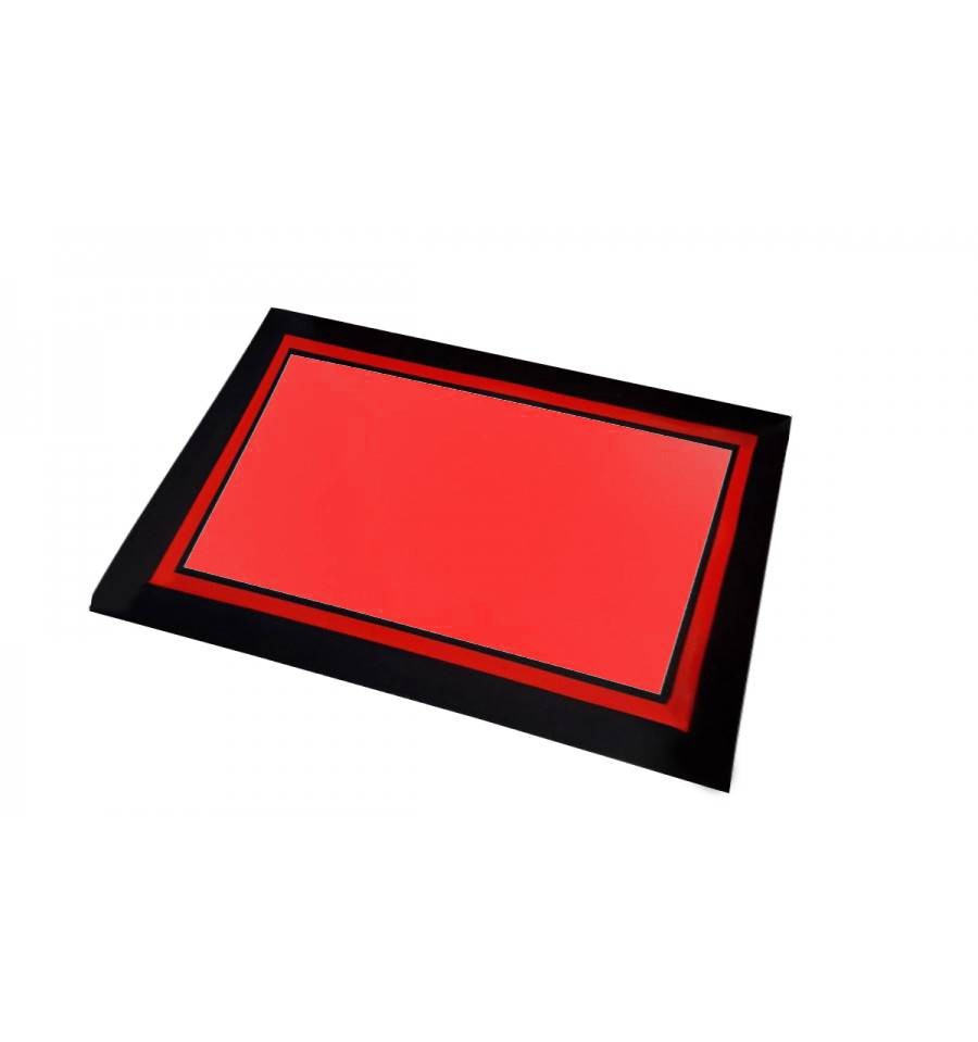 Zmywalna Mata Dekontaminacyjna Czerwona Listwa Dookoła Maty Nie 80 X 120 Cm