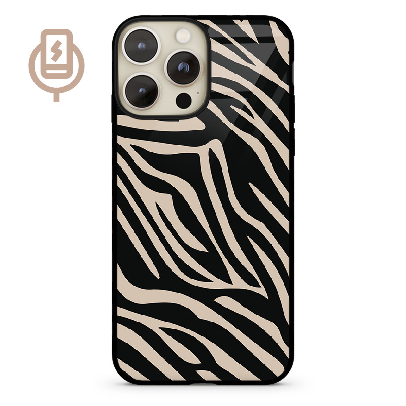 Zebra - iPhone 16 Pro Etui szklane flexible indukcyjne