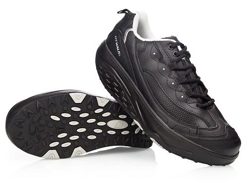 Buty FIT WALK z podeszwą kołyskową czarne 43