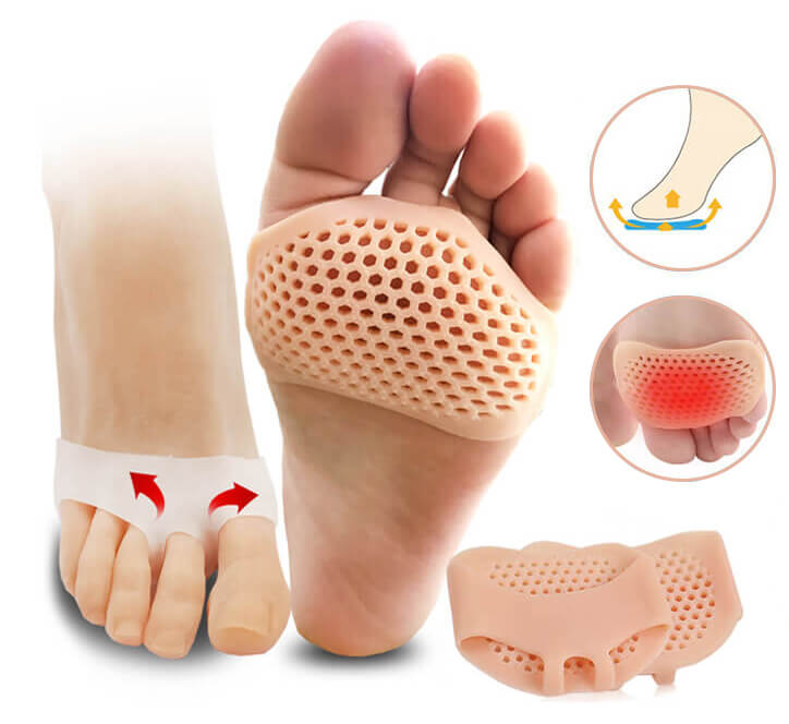 Żelowe poduszeczki pod sklepienie stopy - wkładki komplet 2 szt.