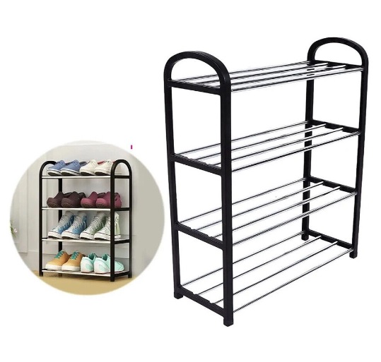Stojak, szafka na buty - 4 półki - duży, wygodny