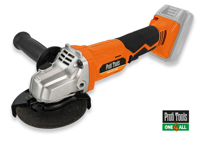Akumulatorowa szlifierka kątowa Profi Tools One-4-All
