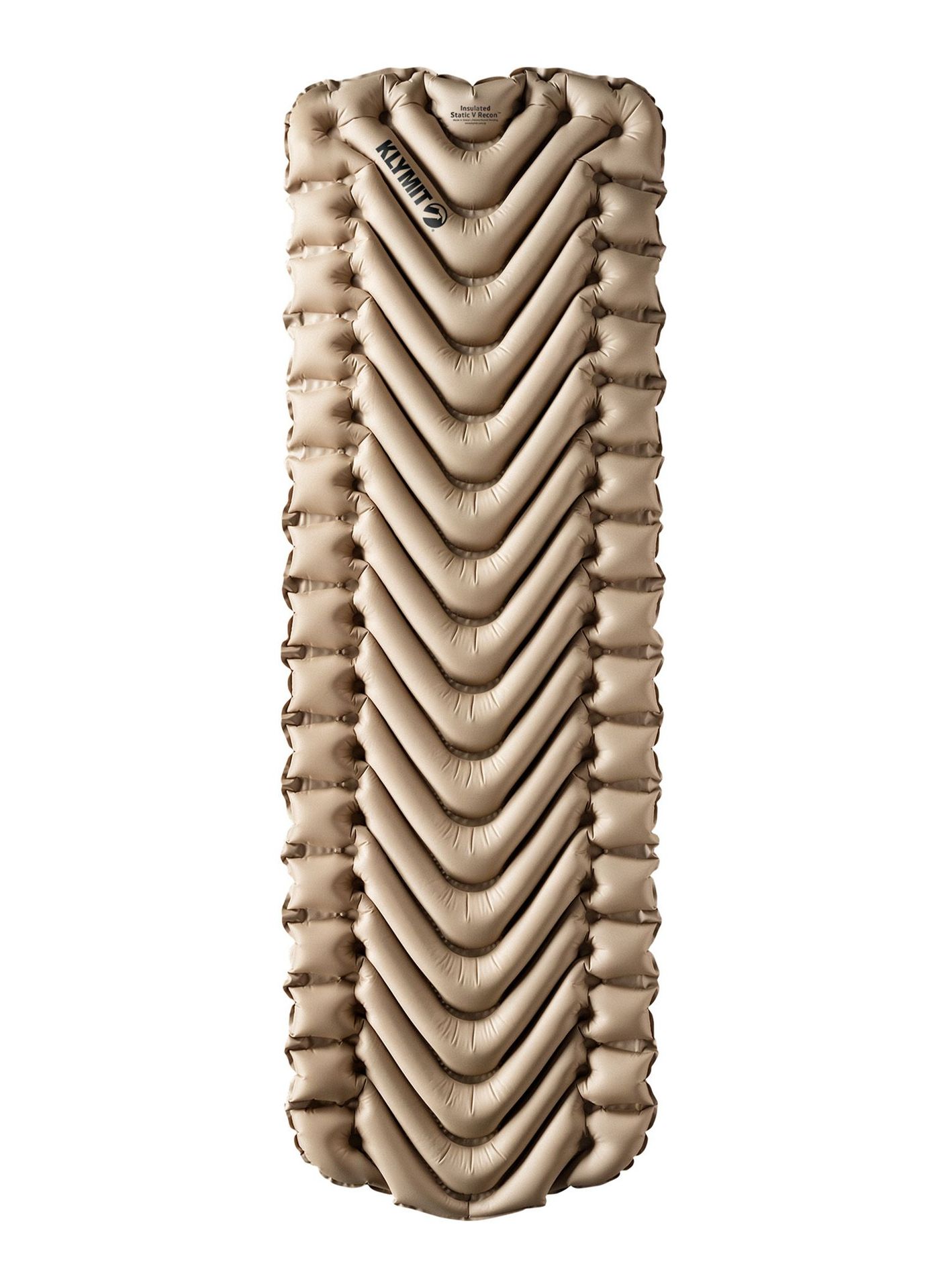 Materac dmuchany Klymit Insulated Static V Recon - coyote/sand