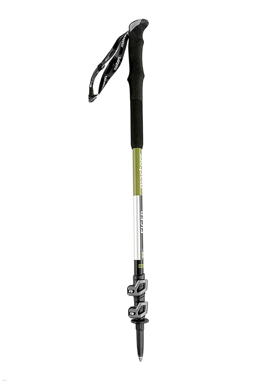 Kije trekkingowe Masters Eiger - black/green