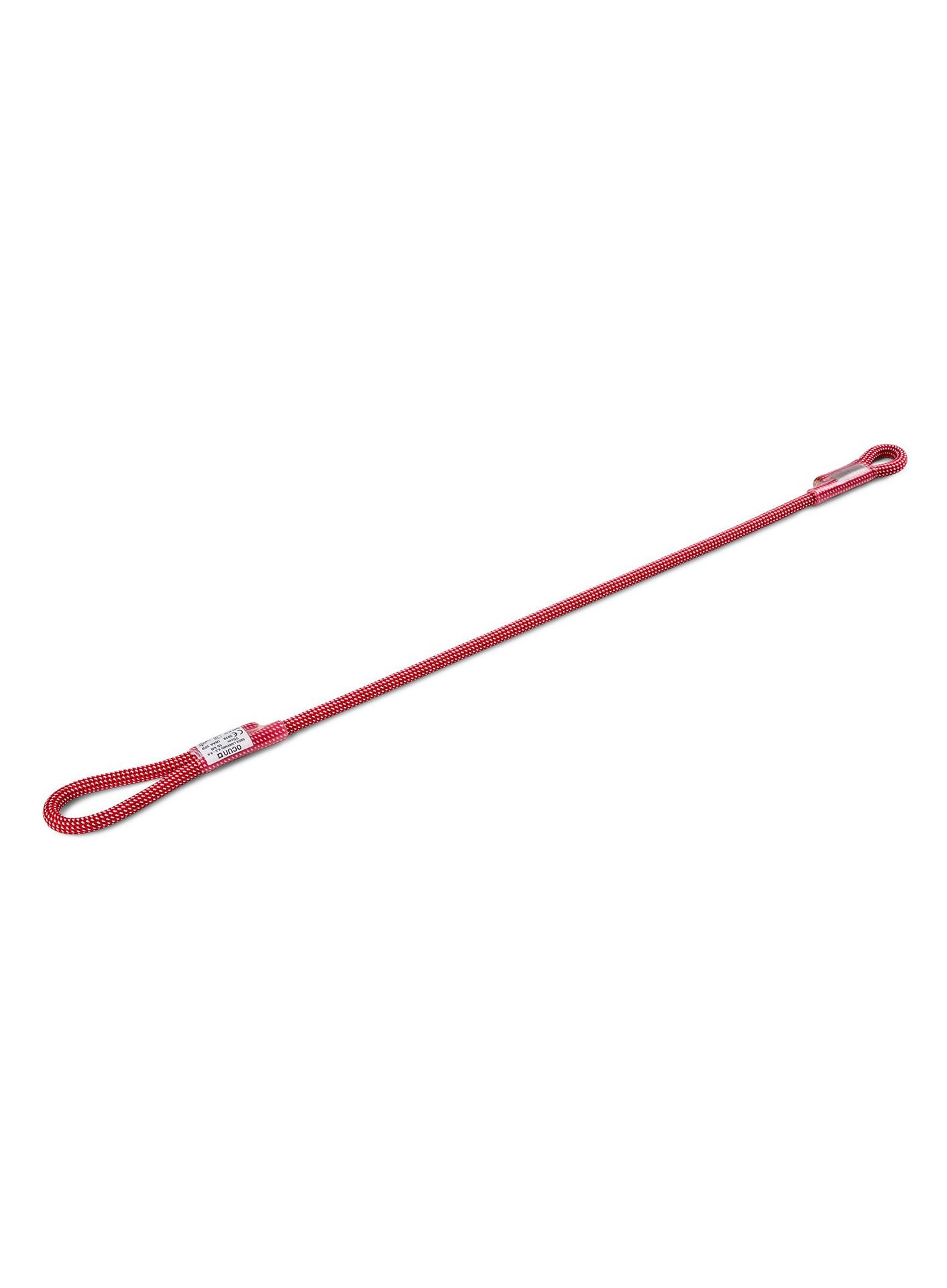 Lonża Ocun Sbea Lanyard 9,5 75 cm - red/white
