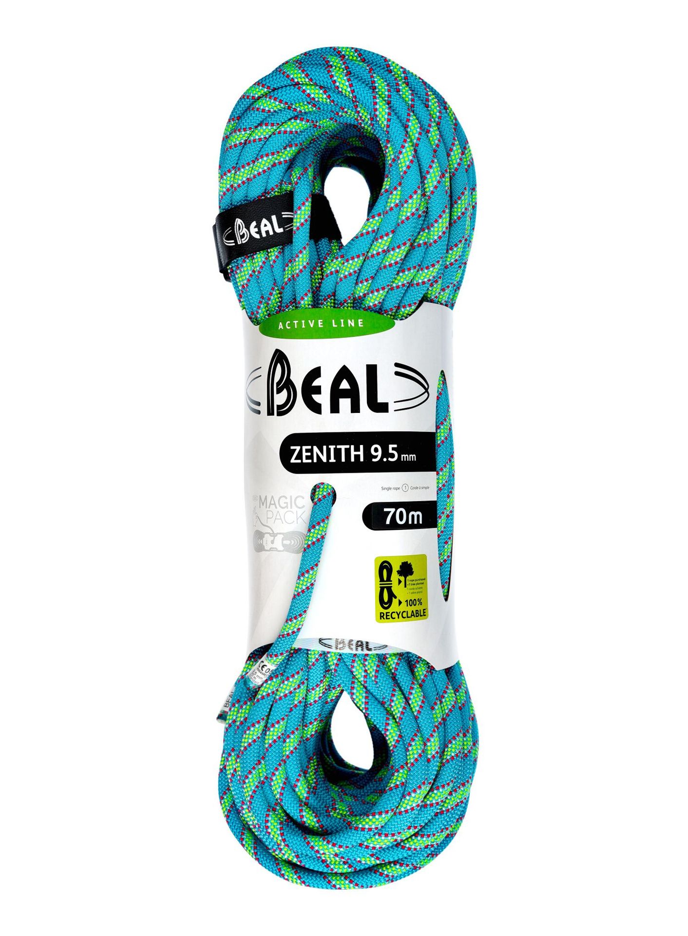 Lina dynamiczna Beal Zenith 9,5 mm 70 m - blue