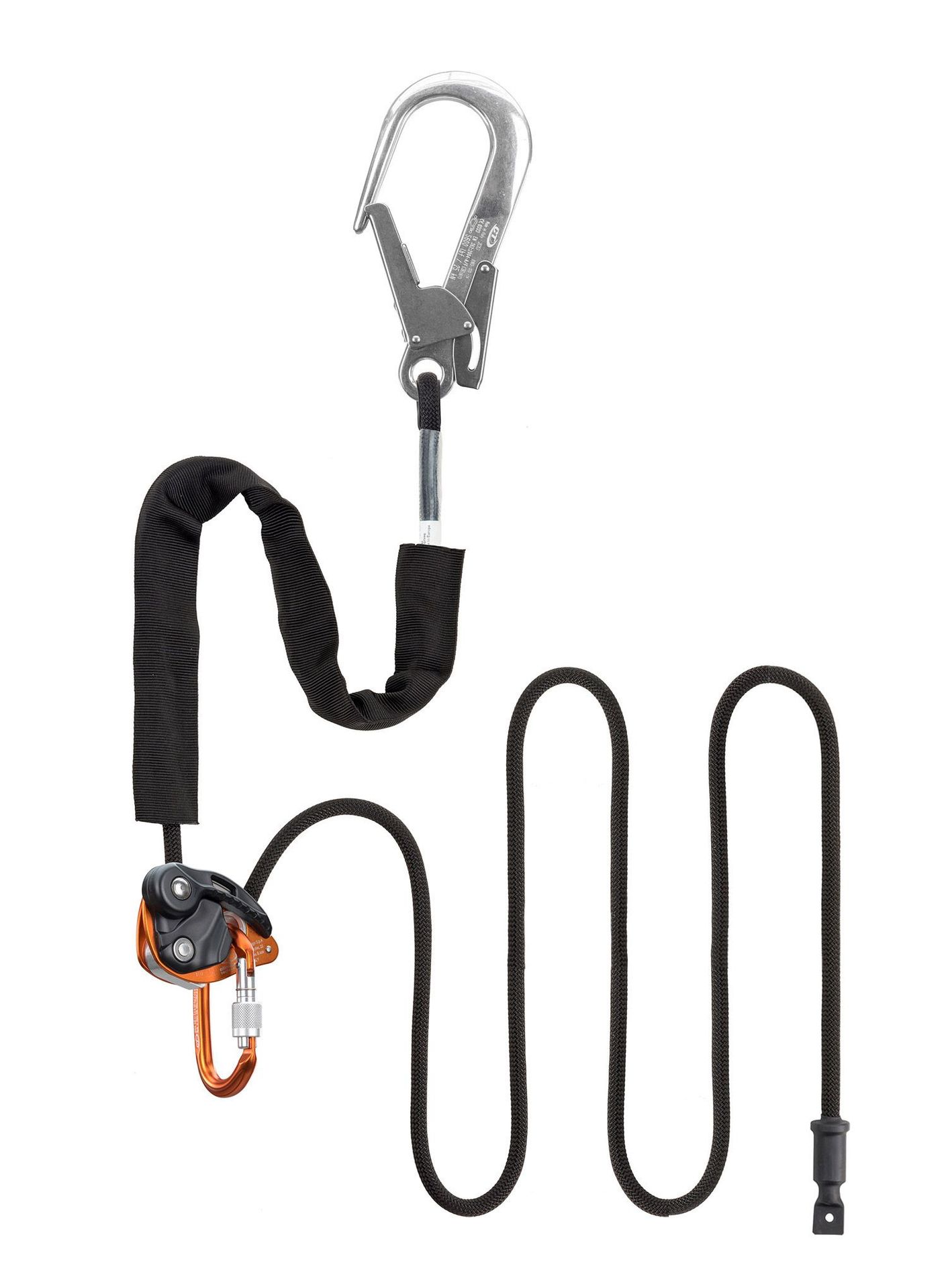 Lonża stabilizująca Climbing Technology Finch+ Combi 5m - black