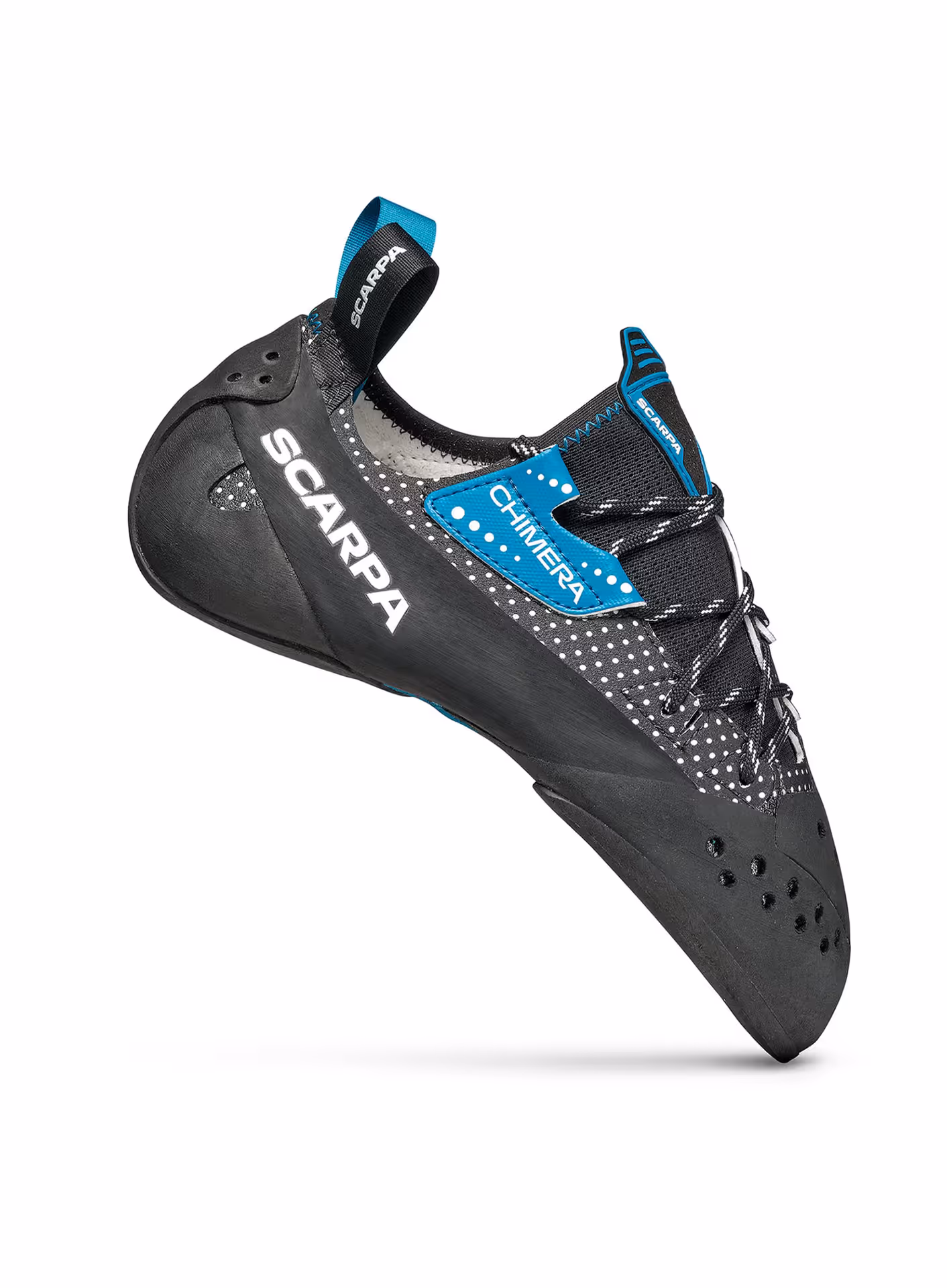 Buty wspinaczkowe Scarpa Chimera - black/white/azure