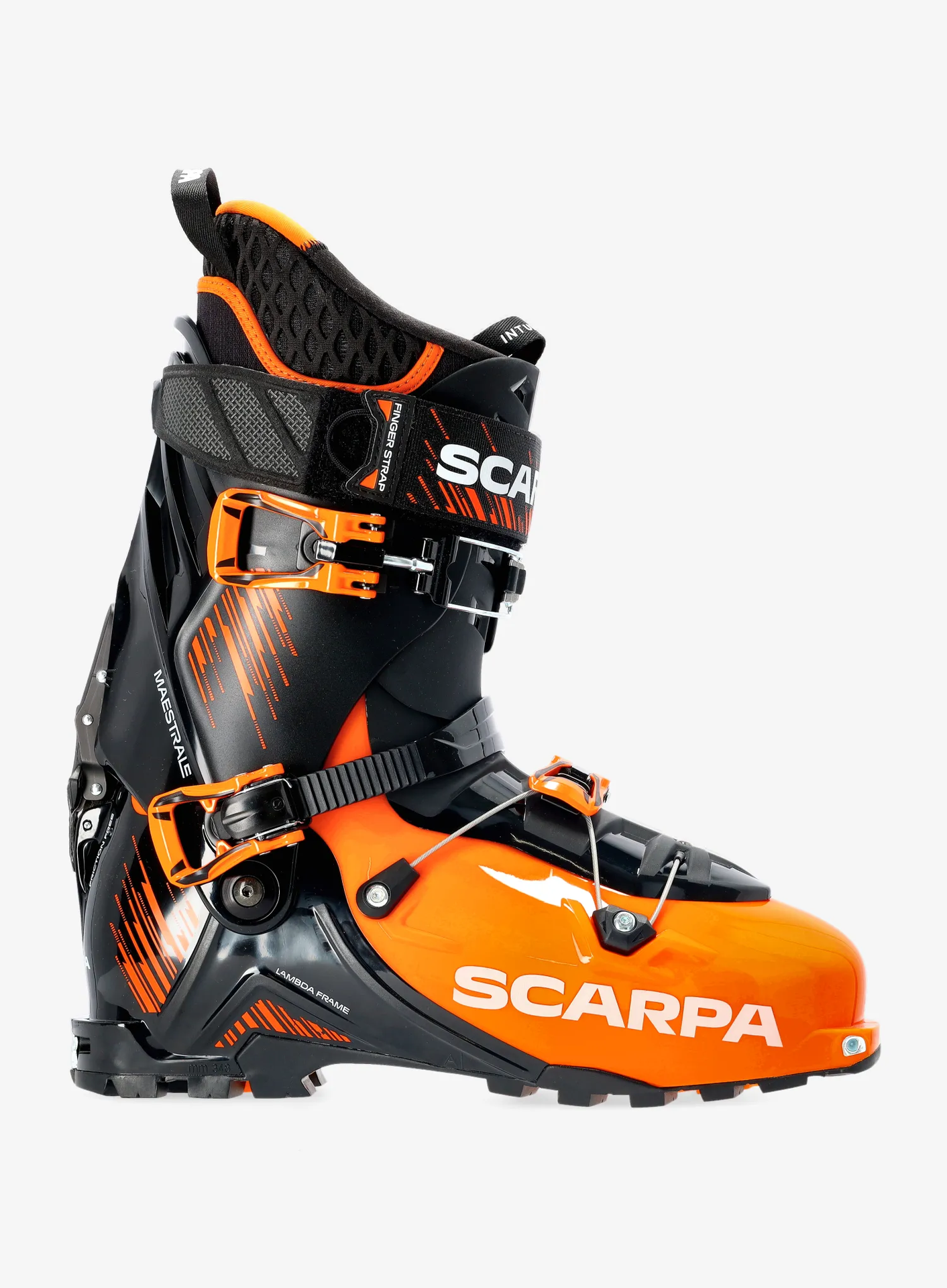 Buty skiturowe Scarpa Maestrale - black/orange