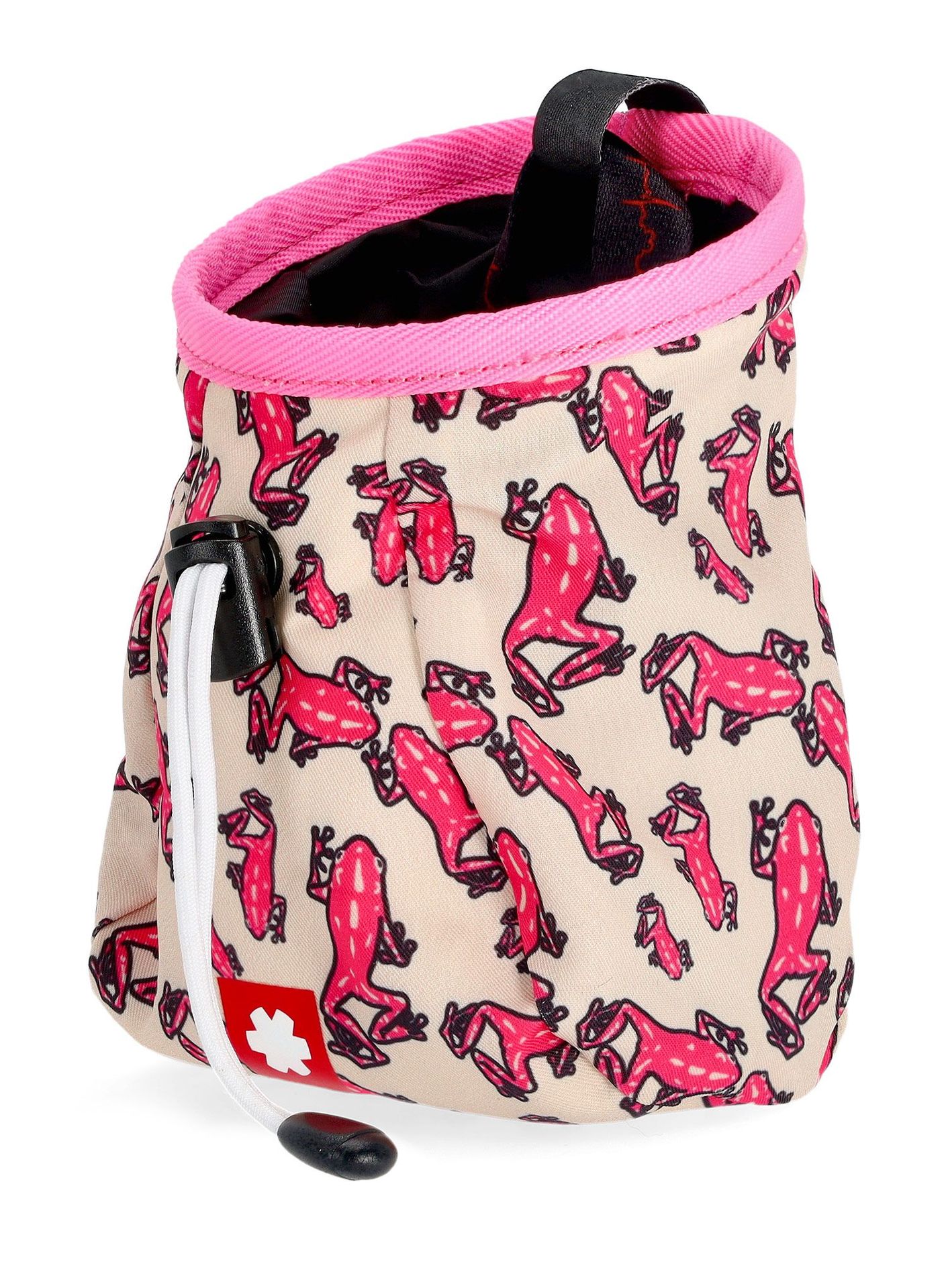 Woreczek na magnezję Ocun Lucky Kid - frog pink