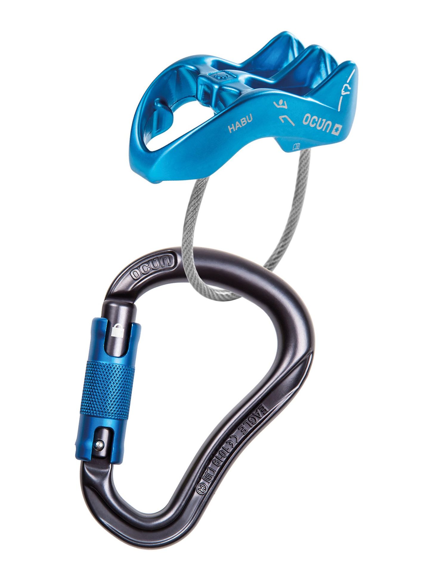 Zestaw Ocun Eagle Triplex+ Habu - blue