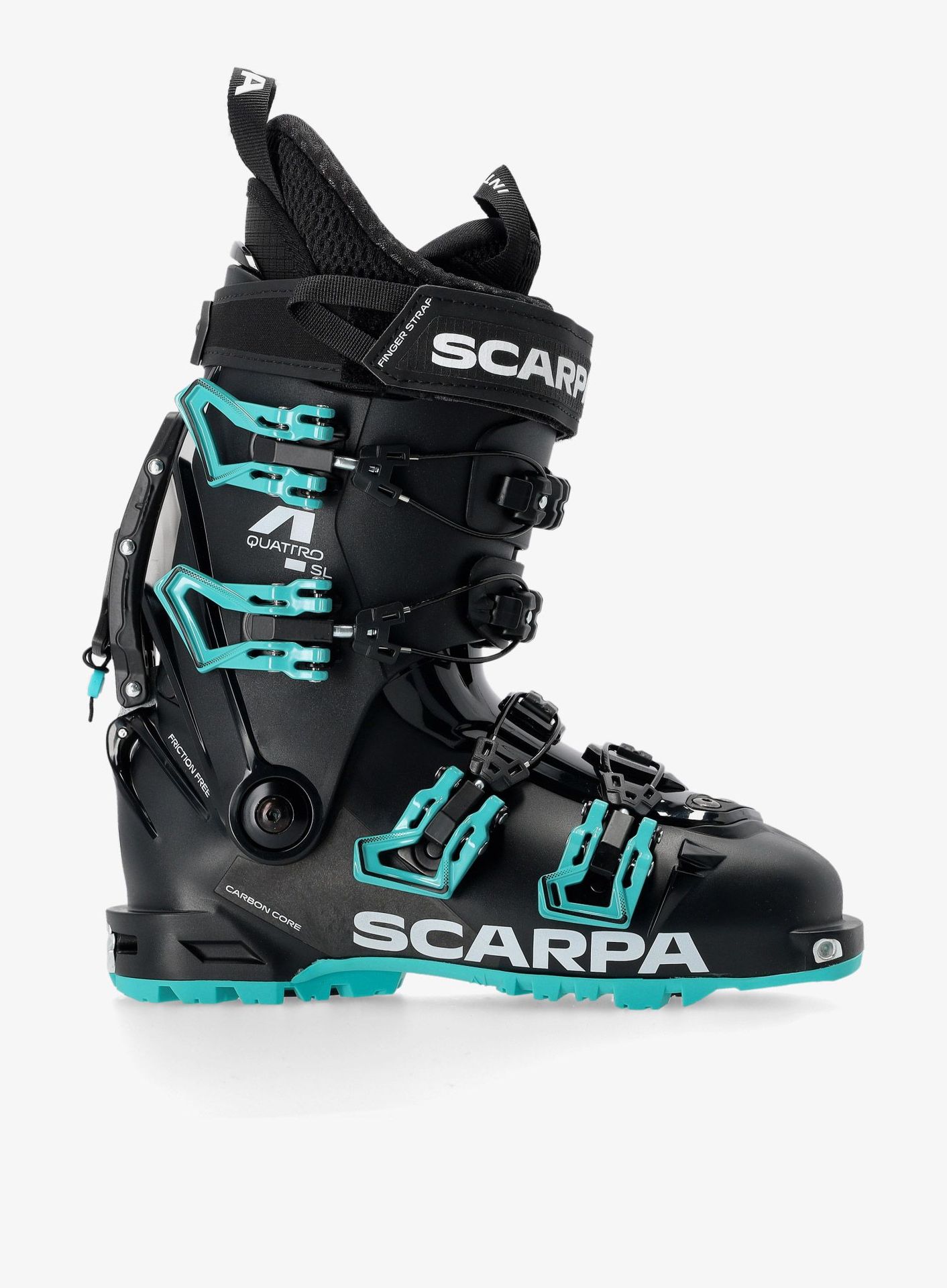 Buty skiturowe damskie Scarpa 4-Quattro SL - black/lagoon