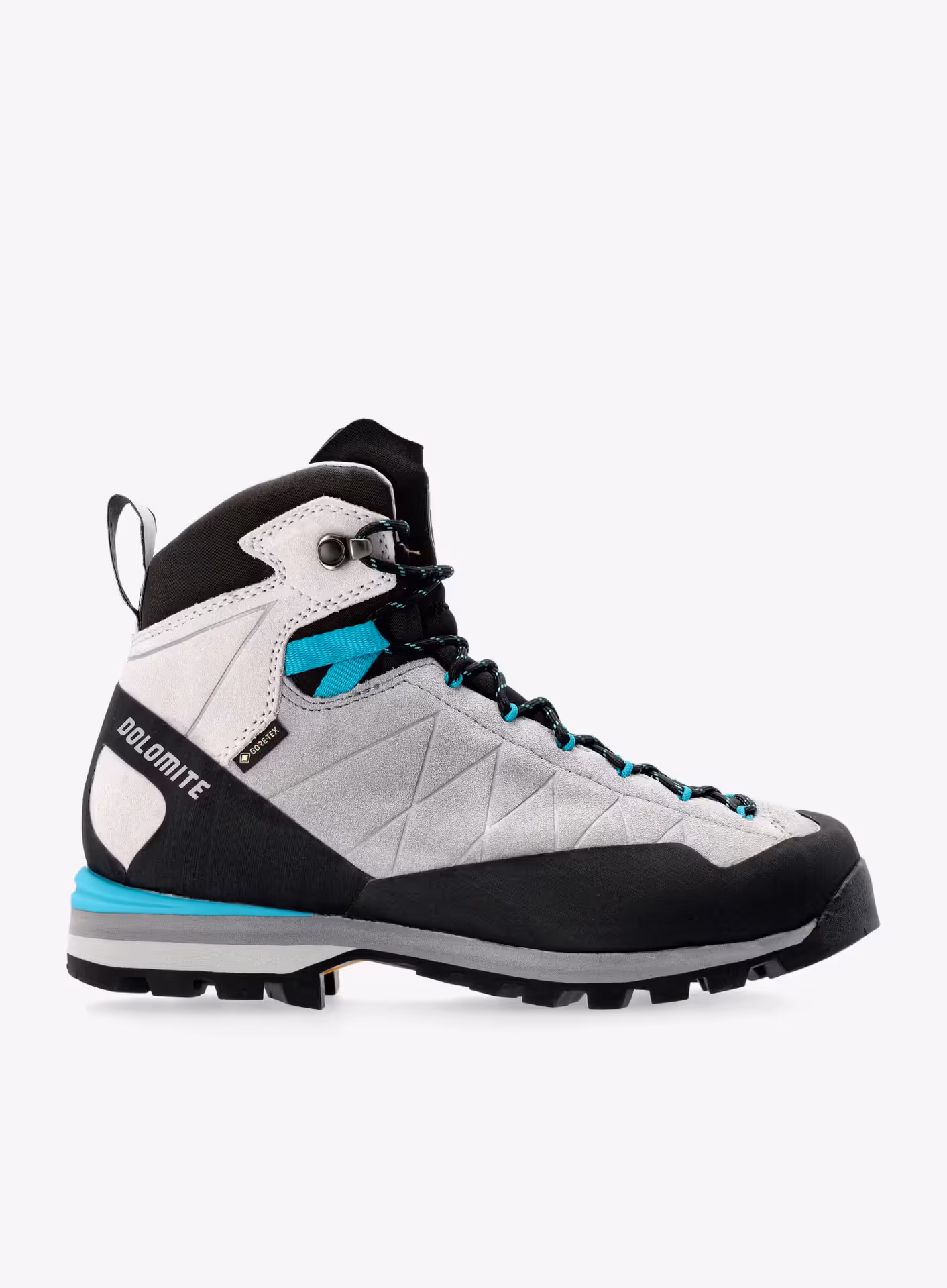 Buty podejściowe damskie Dolomite Crodarosa Hi GTX - aluminium grey/capri blue