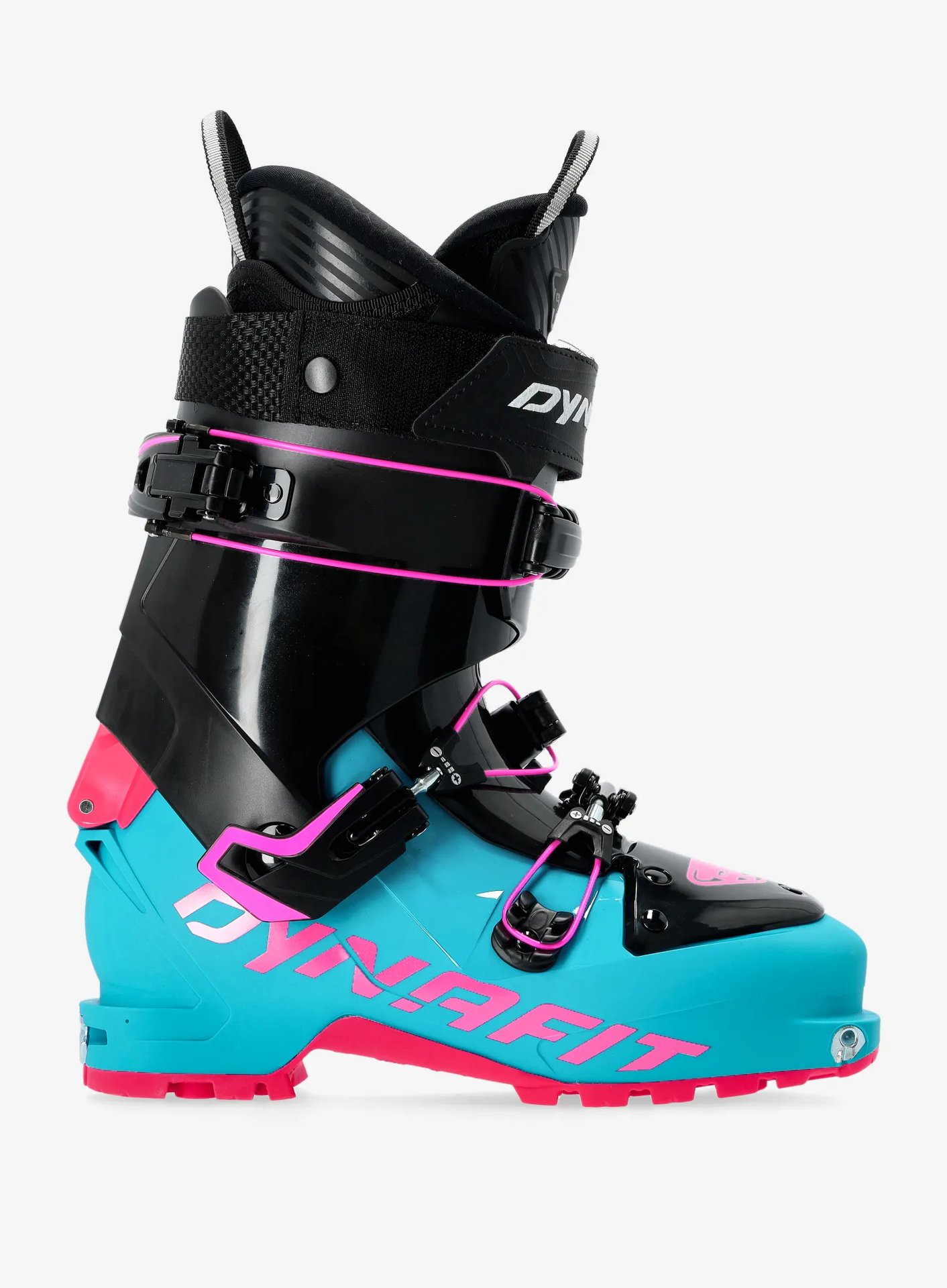 Buty skiturowe damskie Dynafit Seven Summits - ocean/flamingo