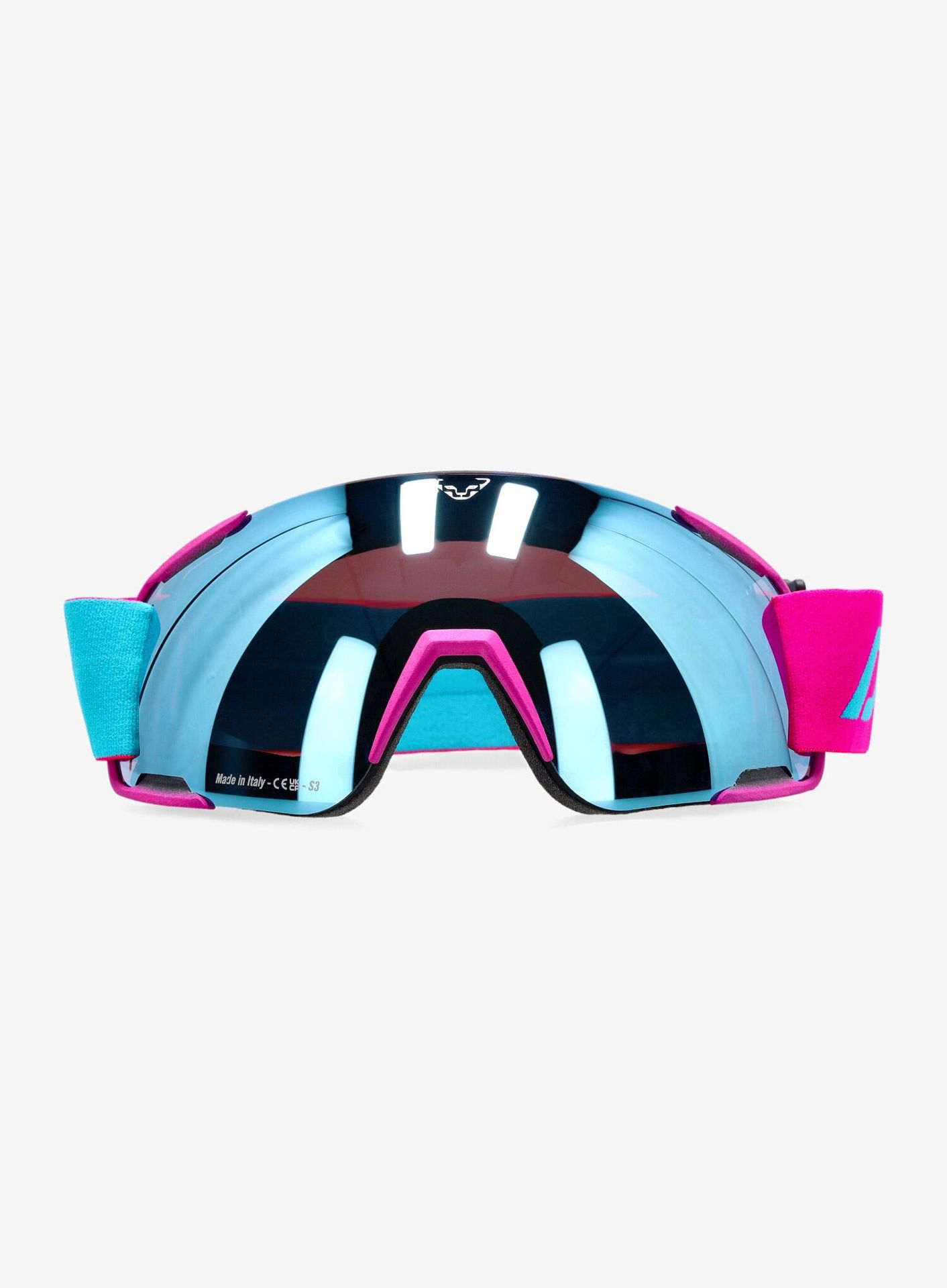 Gogle narciarskie Dynafit TLT Evo Goggle - pink glo/silvretta Cat S3