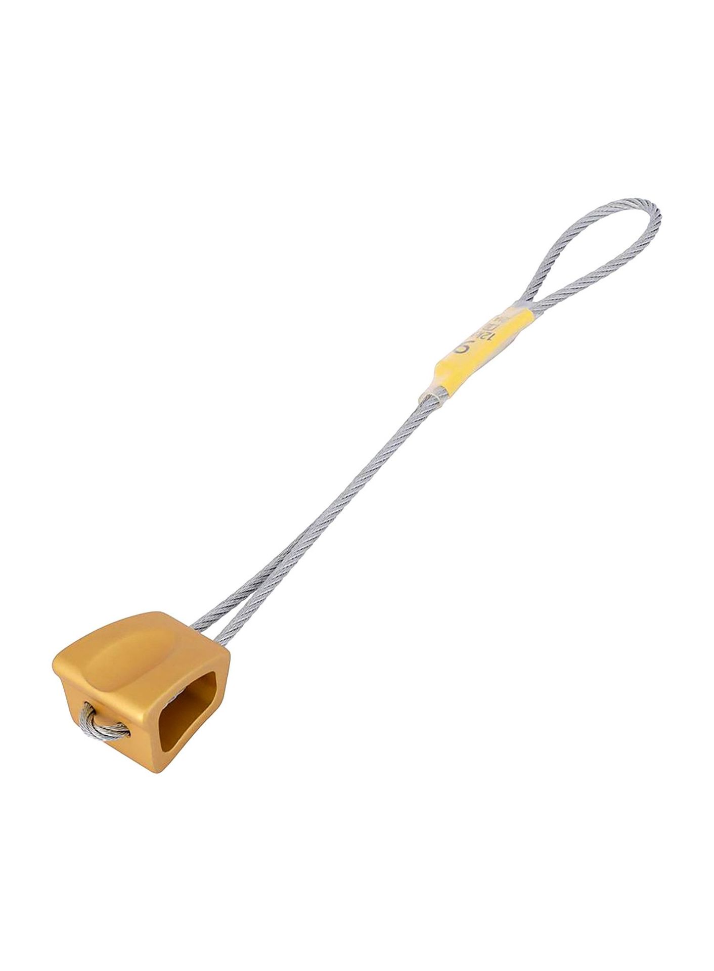 Kość wspinaczkowa DMM Wallnut 9 - gold/gold