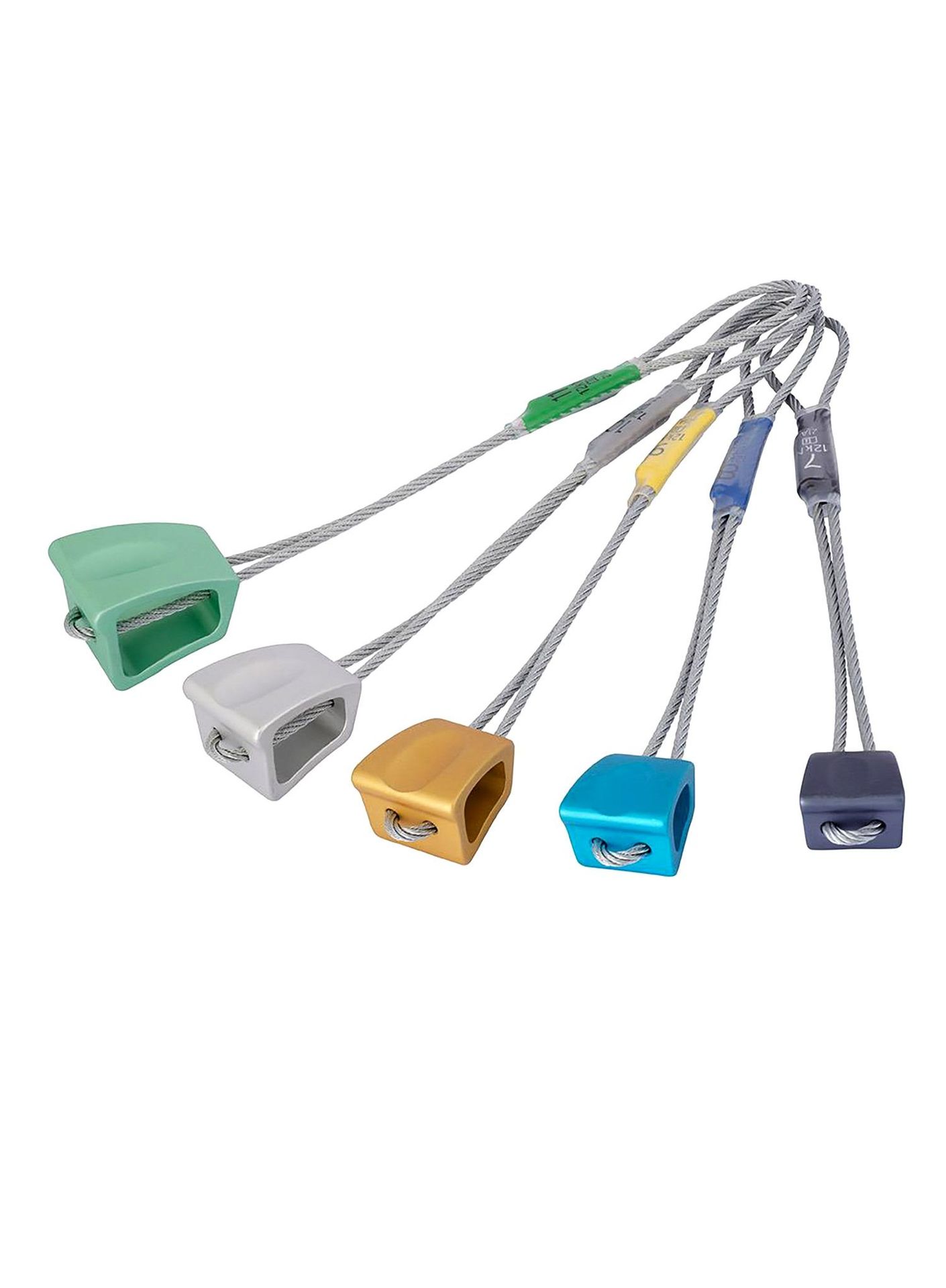 Kości wspinaczkowe DMM Wallnut Set 7-11
