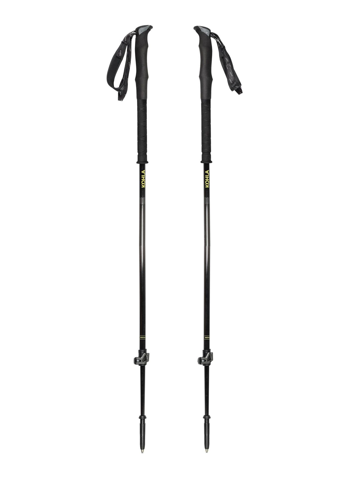 Kije skiturowe Kohla Vertical Pro Pole - black/sulphur