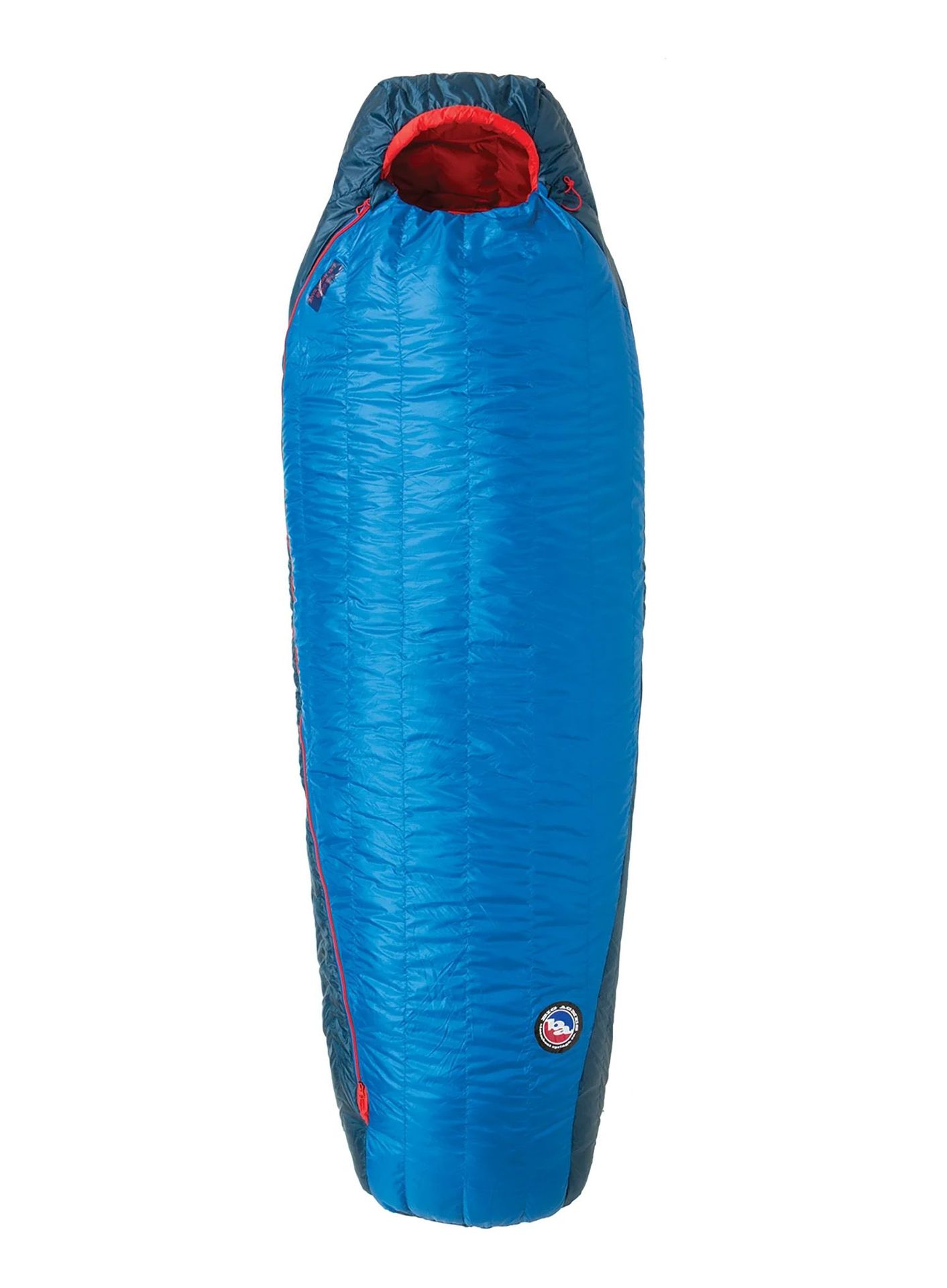 Śpiwór Big Agnes Anvil Horn 15 (198 cm) Long Left - blue/red