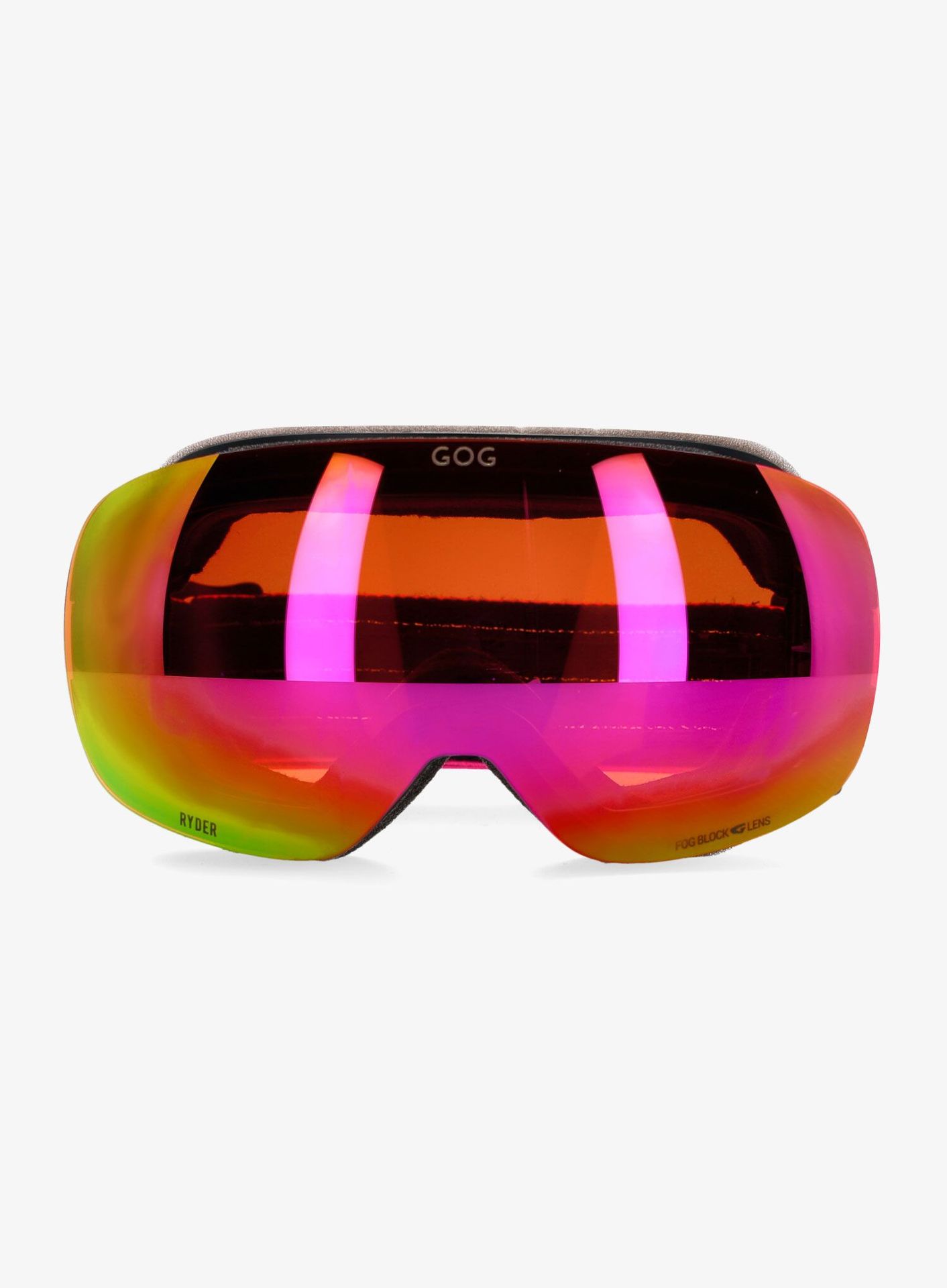 Gogle narciarskie GOG Ryder - matt black/polychromatic pink