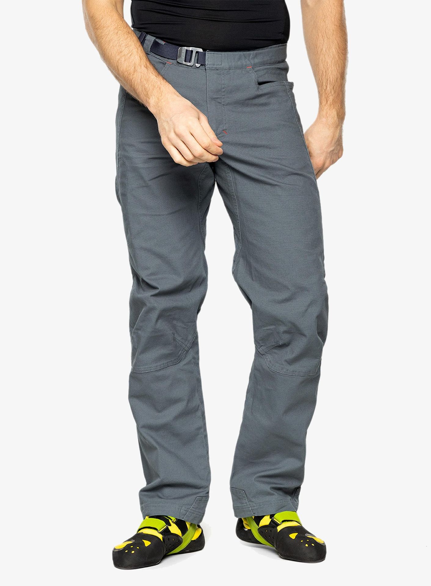 Spodnie do wspinaczki Ocun Honk Pants - grey stormy weather