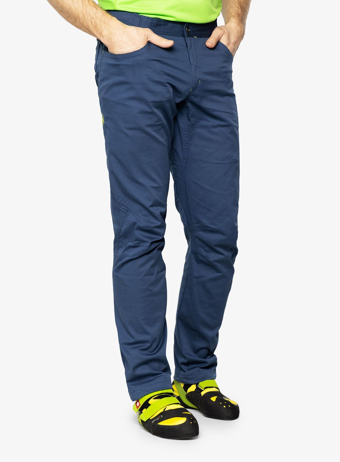 Spodnie wspinaczkowe Ocun Drago Organic Pants - blue sargasso sea