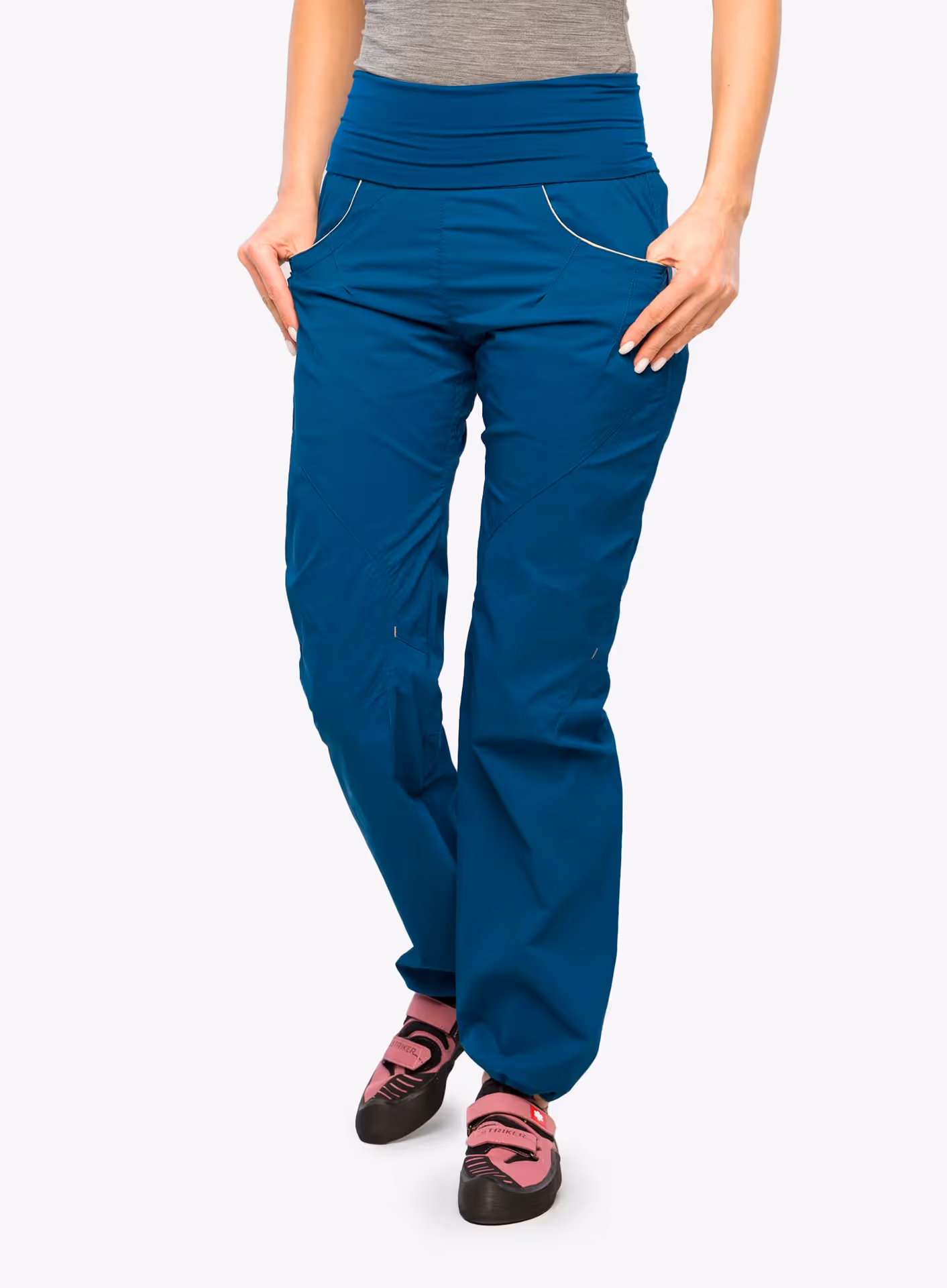 Spodnie wspinaczkowe damskie Ocun Noya Eco Pants - blue opal