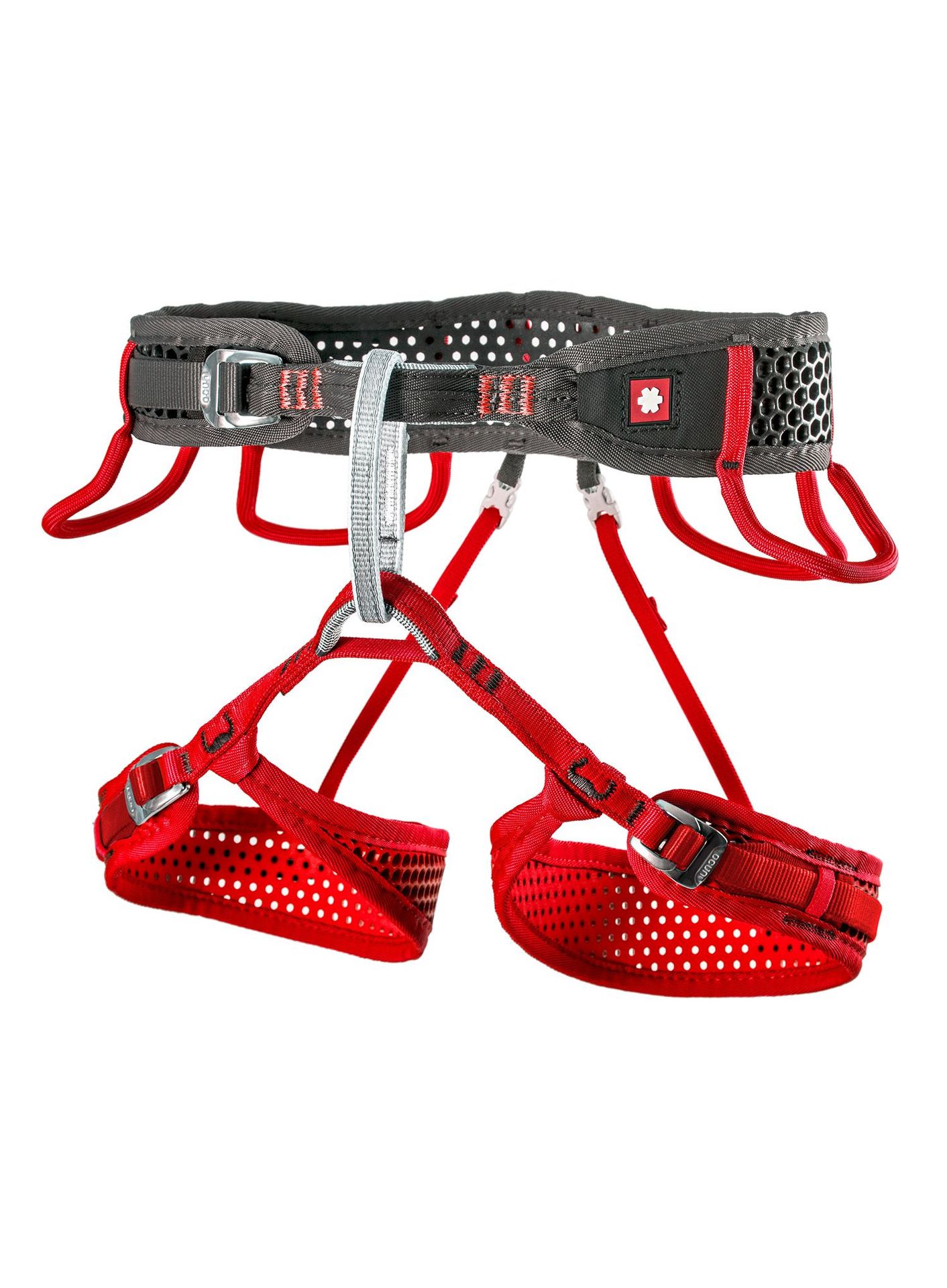 Uprząż wspinaczkowa damska Ocun WeBee Lady - black/red