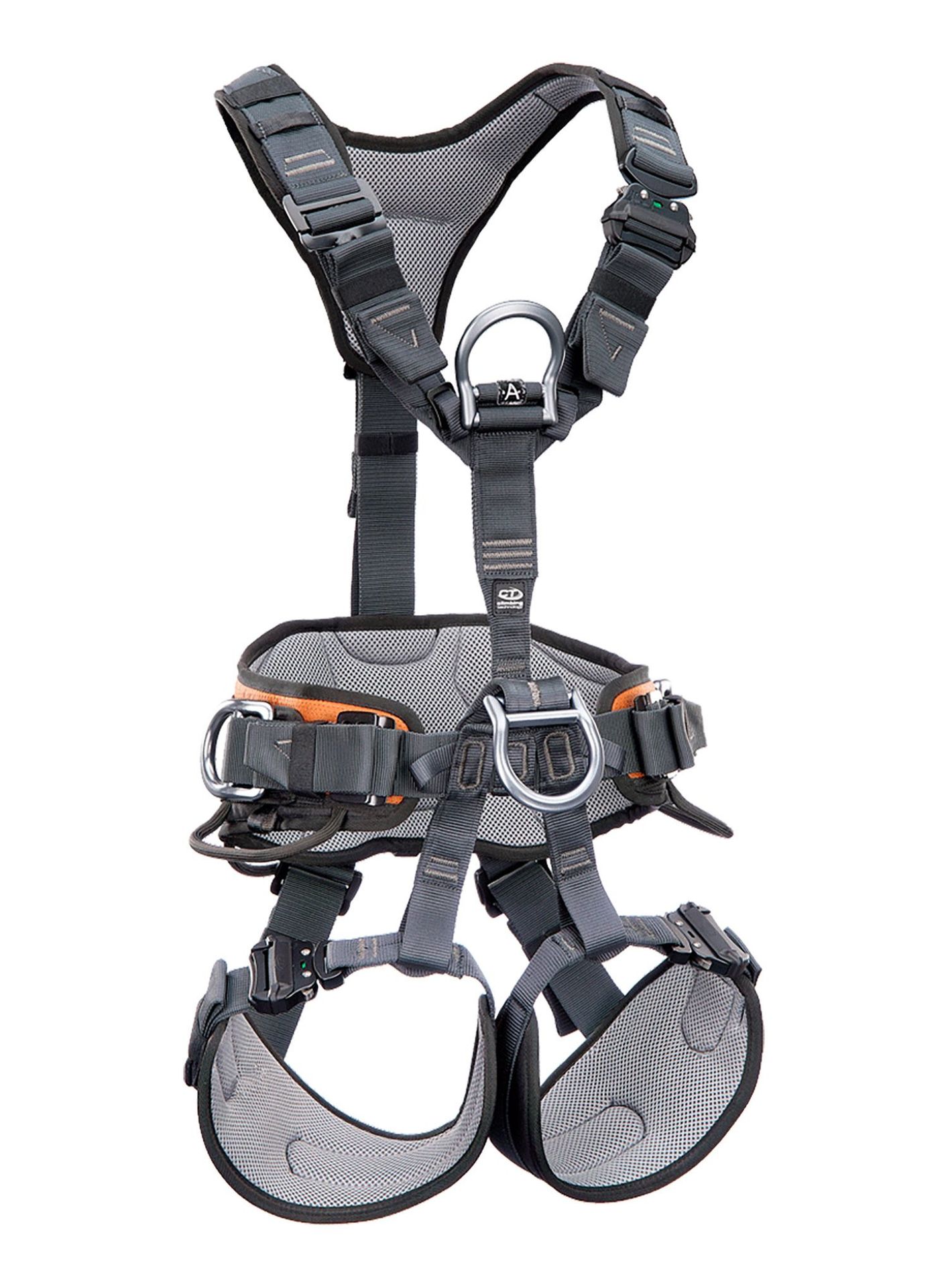 Uprząż przemysłowa Climbing Technology Gryphon Ascender - black/orange