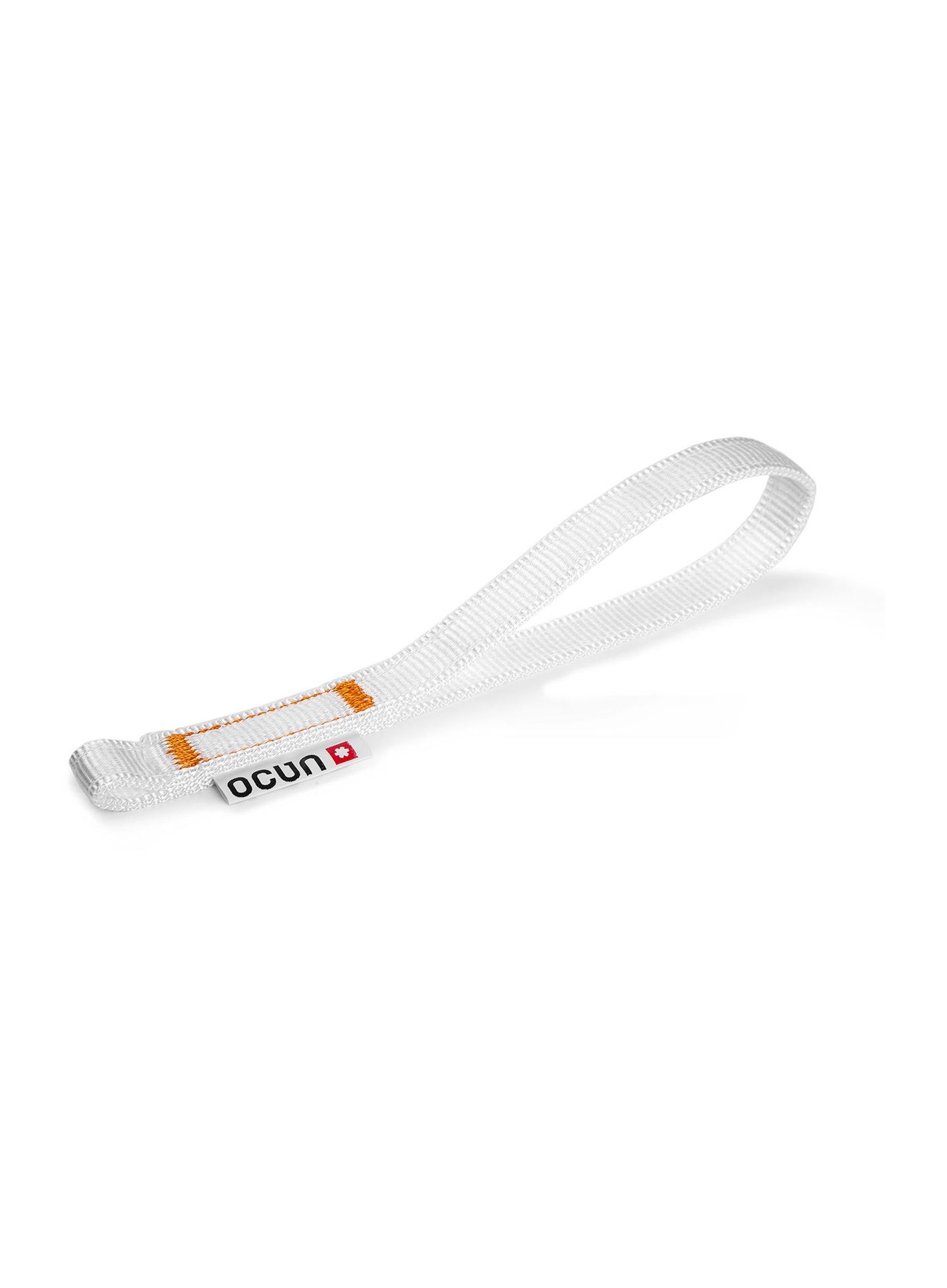 Taśma do ekspresów Ocun Quickdraw Ring Bio-Dyn 15 mm 20 cm - white/orange