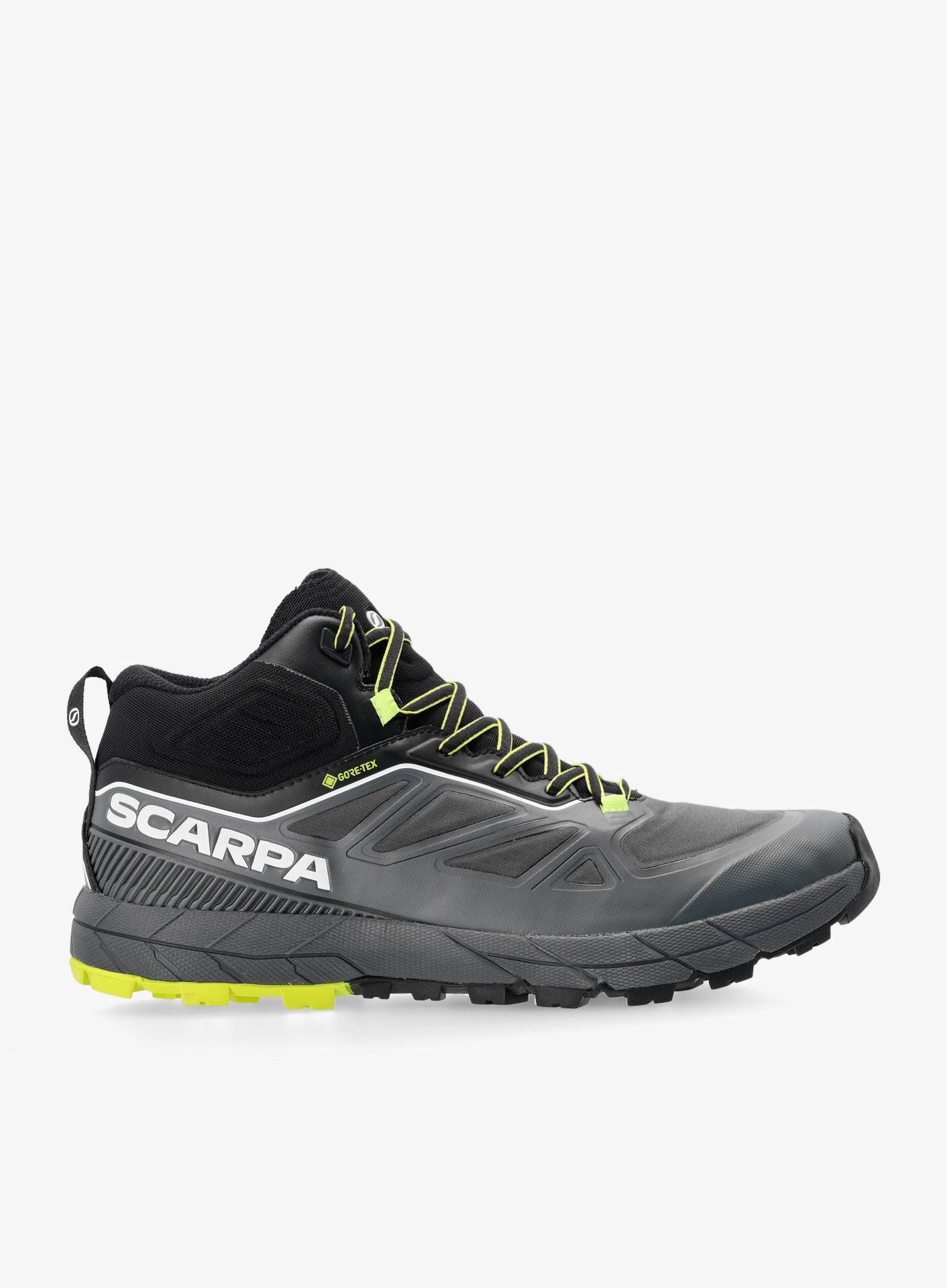 Buty podejściowe Scarpa Rapid Mid GTX - anthracite/acid lime/acid lime